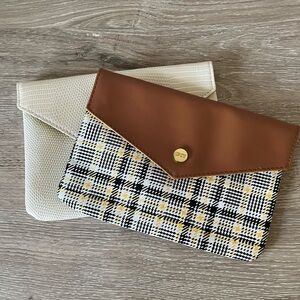 ipsy Glam Bag Pouches - set of 2 - NWOT